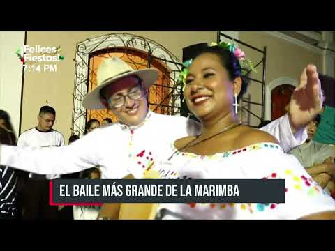 Más de mil parejas bailando: Masaya cierra fiestas en honor a Chombo - Nicaragua