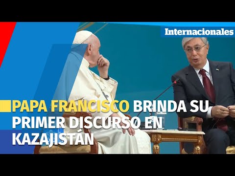 El papa llega a Kazajistán para amplificar el grito de los que imploran paz