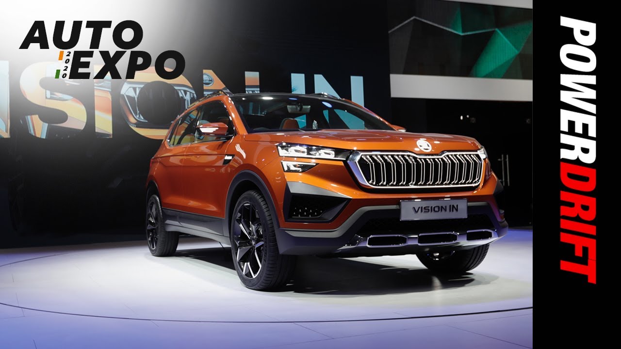 Skoda Vision IN Compact SUV | Conceptualise This | 2020 Auto Expo I PowerDrift