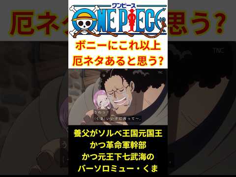 【もうくまと幸せに暮らしてほしい】ここから先ボニーにさらに厄ネタが追加されると思う？？ #shorts  #ワンピース #反応集