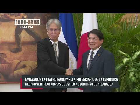 Embajador de Japón presenta copias de estilo en Nicaragua