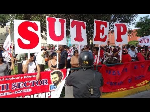 Sutep insiste en pedido de nulidad para inscripción de Fenatep por presuntas irregularidades