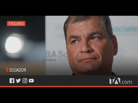 El expresidente Correa fue condenado a 8 años de cárcel -Teleamazonas