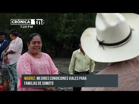 MTI realiza mantenimiento de carretera Somoto hacia Icalupe - Nicaragua