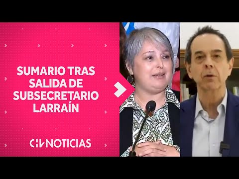 INSTRUYEN SUMARIO tras salida de ex subsecretario Christian Larraín por denuncia de acoso sexual