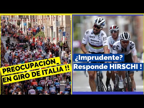 CICLISMO ? Preocupación en GIRO DE ITALIA 2020 / a MARC HIRSCHI sobre ALAPHILIPPE ¿Imprudente