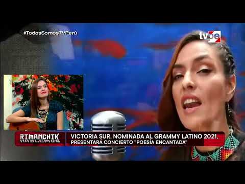 Rimanchik | Victoria Sur, nominada al Grammy Latino 2021