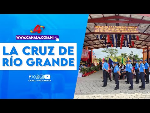 Inaugurada la estación de bomberos 203 en La Cruz de Río Grande, Nicaragua