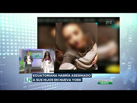 Una mujer ecuatoriana habría asesinado a sus dos hijos