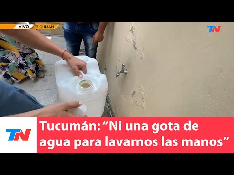 TUCUMÁN: Se acentúa la falta de agua y varios barrios dependen del camión cisterna que los abastece