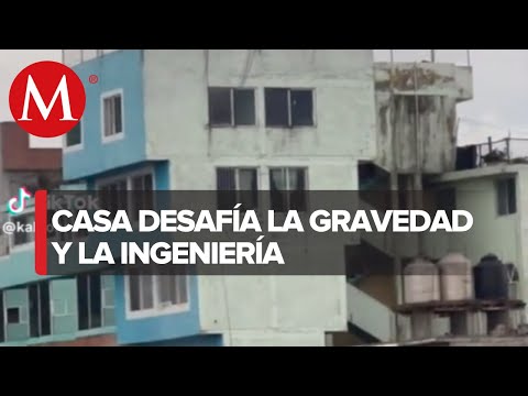 Casa en Ecatepec se hace viral por estar 'al revés': Mi México mágico