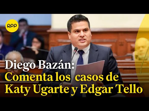 El presidente de la Comisión de Ética Diego Bazán comenta los casos de Katy Ugarte y Edgar Tello