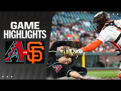 Giants vs. D-backs Game Highlights (9/3/24) | MLB Highlights