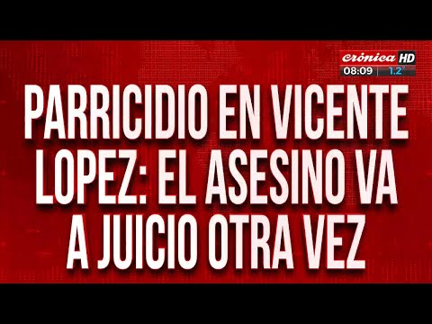 Parricidio en Vicente López: Martín del Río fue acusado por falso testimonio