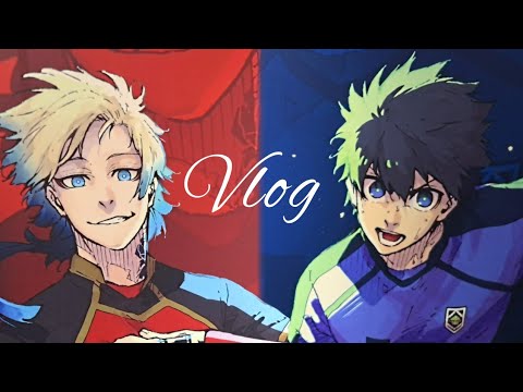 ブルーロック×伊勢丹コラボ❗最終日に行ってきました🎀💓【オタ活Vlog】