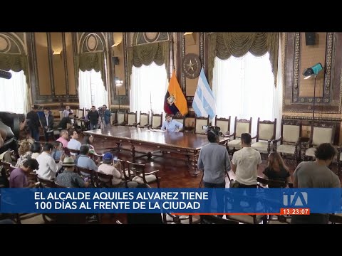 El alcalde Alquiles Álvarez tiene 100 días al frente de Guayaquil