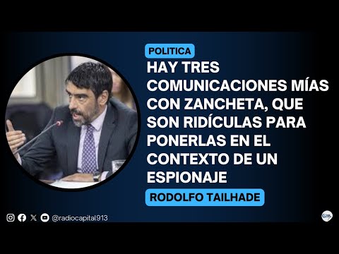 Rodolfo Tailhade: Espero que esta justicia corrupta se ponga a trabajar de una vez