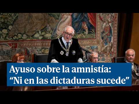 Ayuso presenta un recursos de inconstitucionalidad contra la amnistía: Ni en las dictaduras sucede