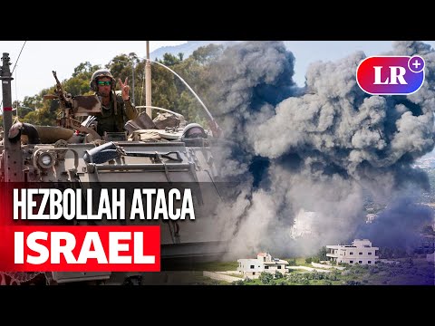 Incendio quema 1.000 hectáreas en el norte de ISRAEL tras el disparo de cohetes de Hezbollah