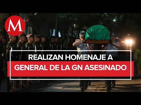 Realizan homenaje a jefe de Guardia Nacional asesinado en Zacatecas