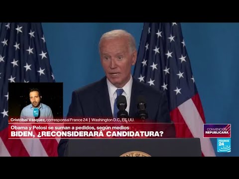 Informe desde Washington: cómo sería una eventual salida de la candidatura de Joe Biden