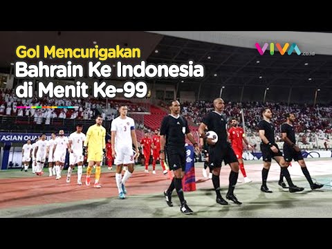 Gol Kontroversial Indonesia Vs Bahrain, Skuad Garuda Dipaksa Imbang 2-2