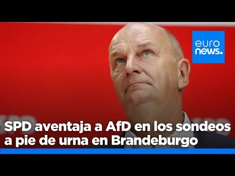 SPD aventaja a AfD en los primeros sondeos a pie de urna en Brandeburgo y frena a la extrema derecha