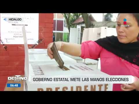 Acusan que el gobierno de Hidalgo está metiendo las manos en las elecciones