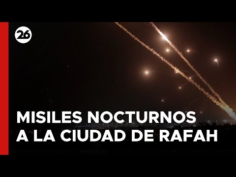 MEDIO ORIENTE | Israel lanzó misiles nocturnos contra la ciudad de Rafah