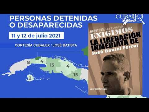 Info Martí | Estados Unidos alarmado por la salud del líder de UNPACU, José Daniel Ferrer