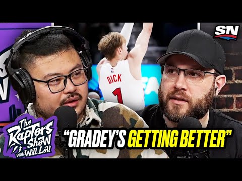 Gradey Dicks Positive Progress with the Raptors | Raptors Show Clips