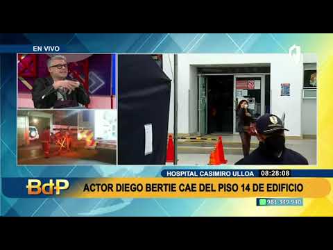 Fallece actor Diego Bertie tras sufrir caída del piso 14 de edificio (3/4)