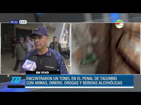 Hallaron un túnel en la penitenciaría Nacional de Tacumbú