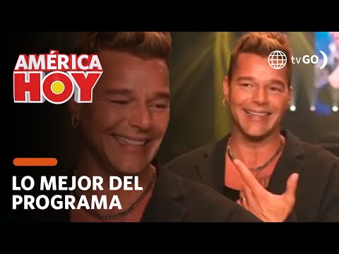 América Hoy: Ricky Martin lució irreconocible tras retoque estético (HOY)