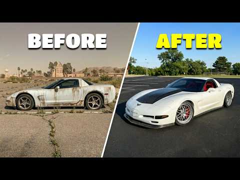 BUILDING A C5 CORVETTE IN 17 MINUTES