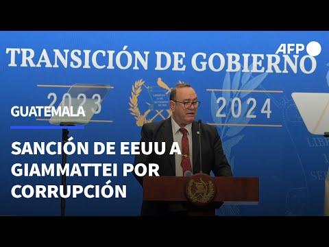 EEUU sanciona al expresidente guatemalteco Giammattei por corrupción | AFP