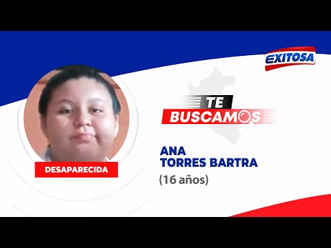 Te Buscamos: Menor de 16 años fue vista por última vez el pasado 29 de mayo en San Martín