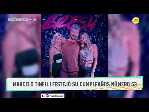 Marcelo Tinelli festejó su cumpleaños número 63 ? DPZT ? 03-04-23