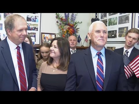 Pence files to run in NH primary, slams Trump for criticizing Netanyahu