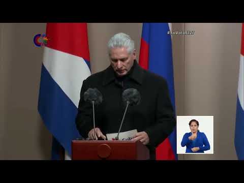 Cuba: Ceremonia de inauguración del monumento dedicado a Fidel en Moscú