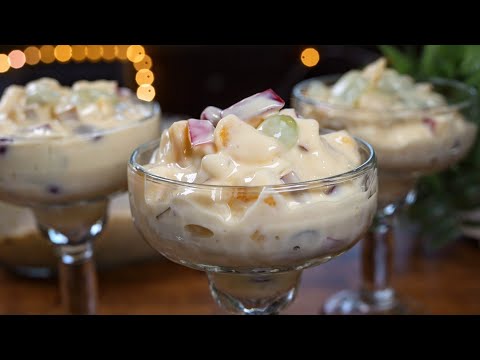 أسهل مهلبية كاسترد بالفواكه لرمضان 🌙 تحلية سريعة ومنعشة بعد الإفطار 😋 Easy Ramadan Fruit Pudding 