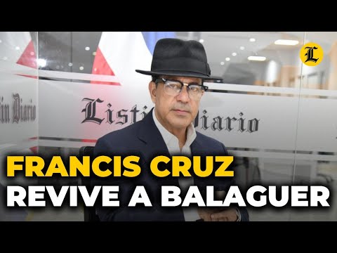 Francis Cruz revive a Balaguer: Nunca tuvo una vida de placeres, más que el poder