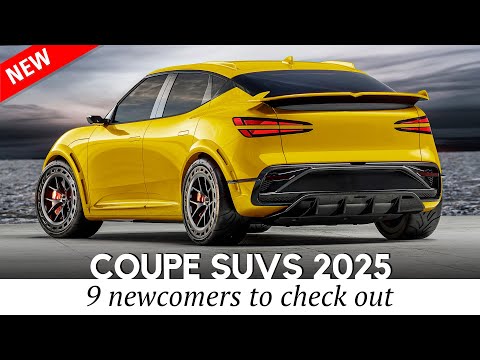 10 Upcoming SUVs with Sloping Coupe-Style Rooflines (Interior & Exterior Review)