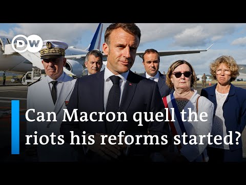 Macron flies to New Caledonia and says he will delay reforms that sparked riots | DW News