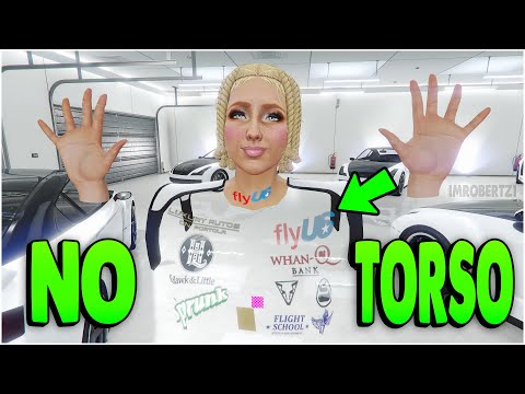 GTA 5 NO TORSO Race Logos Glitch BEFF Invisible Torso Female Glitch GTA 5 Glitches