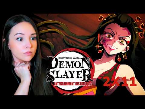 THE BIGGEST CLIFFHANGER 😭 Demon Slayer | 2x11 REACTION