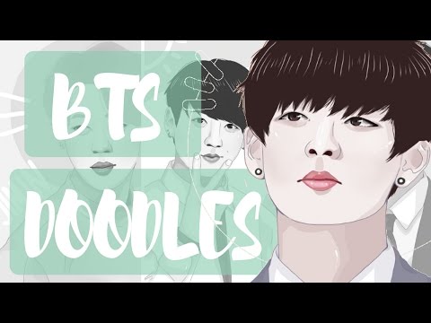 BTS DOODLES! - Semi Realism