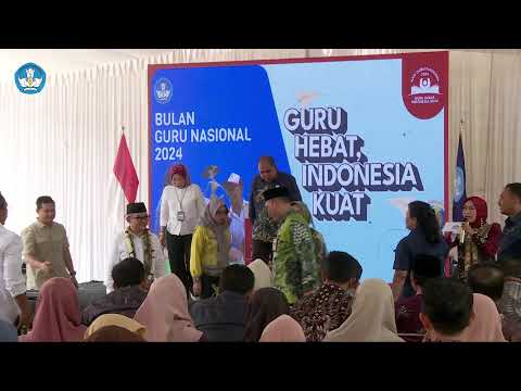 Peluncuran Bulan Guru Nasional 2024
