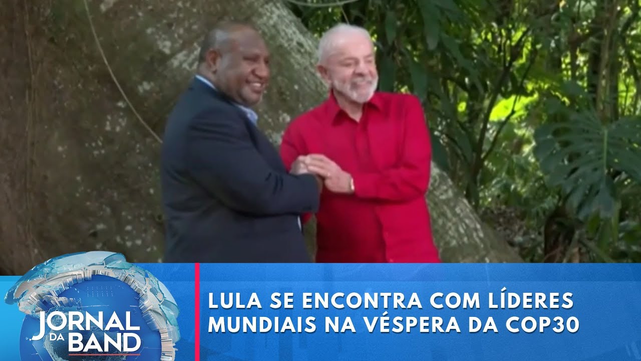 Lula se encontra com líderes mundiais na véspera da COP30 | Jornal da Band TV Online Lula se encontra com líderes mundiais na véspera da COP30 | Jornal da Band