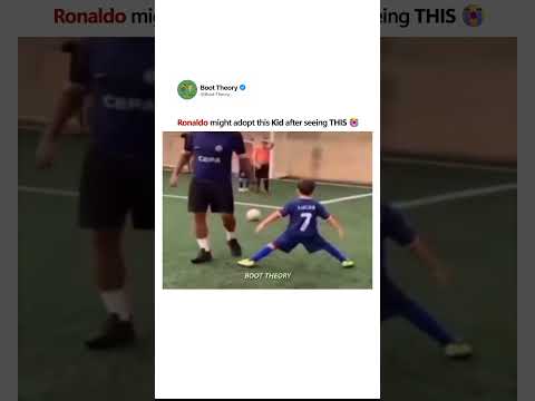 Ronaldo would be proud of this <strong>KID</strong> 🥹